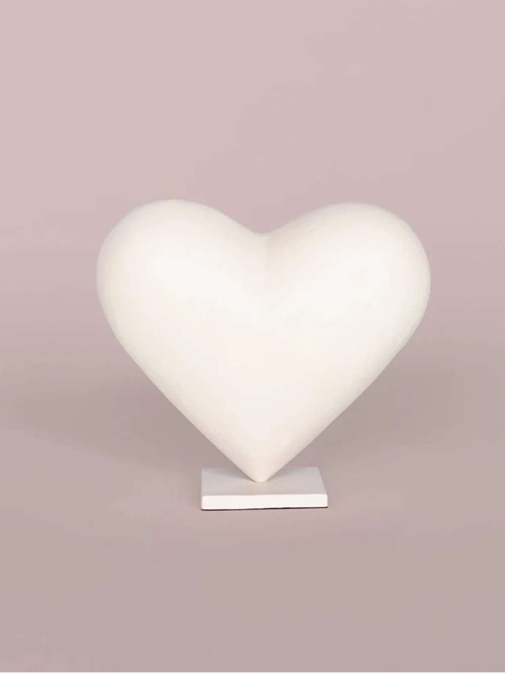 Indaba: Cast Aluminum Heart Statue